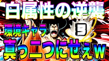 白属性の逆襲ブースト3おでん編‼️環境キャラどもを真っ二つに斬って差し上げたらんかいw【バウンティラッシュ】