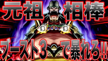 初代超フェス元祖相棒の黒ひげティーチをブースト3にして全てを壊し飲み込んできたw【バウンティラッシュ】