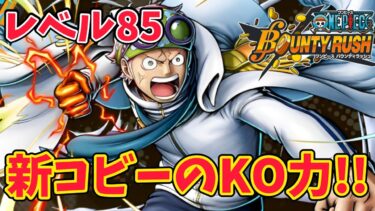 85レベルでもかなりのKO力!!新フェス限コビーで遊んでいく【バウンティラッシュ】