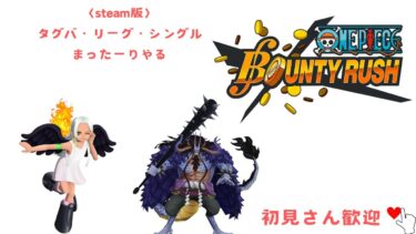 【バウンティラッシュ】まったり夜活〈steam版〉