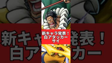 公式発表！新キャラ白アタッカー！サイ登場！#ワンピース #バウンティラッシュ
