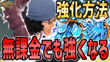【バウンティラッシュ】無課金でも強くなる方法！初心者必見サポート育成で意識すること！