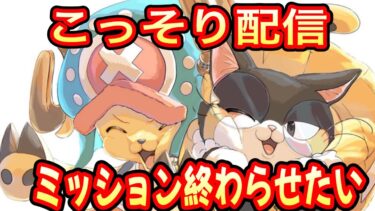 【こっそり配信】ミッション終わらせ隊【バウンティラッシュ】