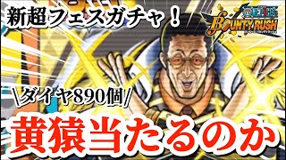 【バウンティラッシュ】超フェス黄猿　ダイヤ890個で神引きできるか？！【ガチャ動画】