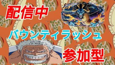 【バウンティラッシュ】バウンティ参加型配信！！