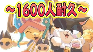 【耐久配信】目指せ1600人【バウンティラッシュ】