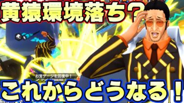 黄猿が環境落ち！？新環境黄猿これからどうなっていく！？【バウンティラッシュ】