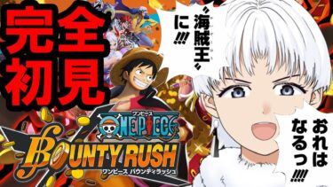 【ワンピース】　完　全　初　見　【バウンティラッシュ】新人vtuber にゃんこ初心者