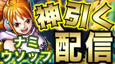 新キャラ”ナミ/ウソップ”神引く配信！【バウンティラッシュ】
