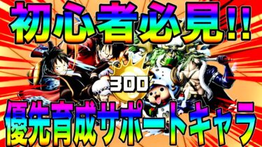 初心者必見‼️こいつらは全力で育てておきたい恒常サポートキャラ【バウンティラッシュ】